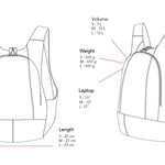 ARSAYO - ARSAYO Original backpack | Bronze Metallic