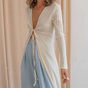 COSSAC - BANANA CARDIGAN | ECRU