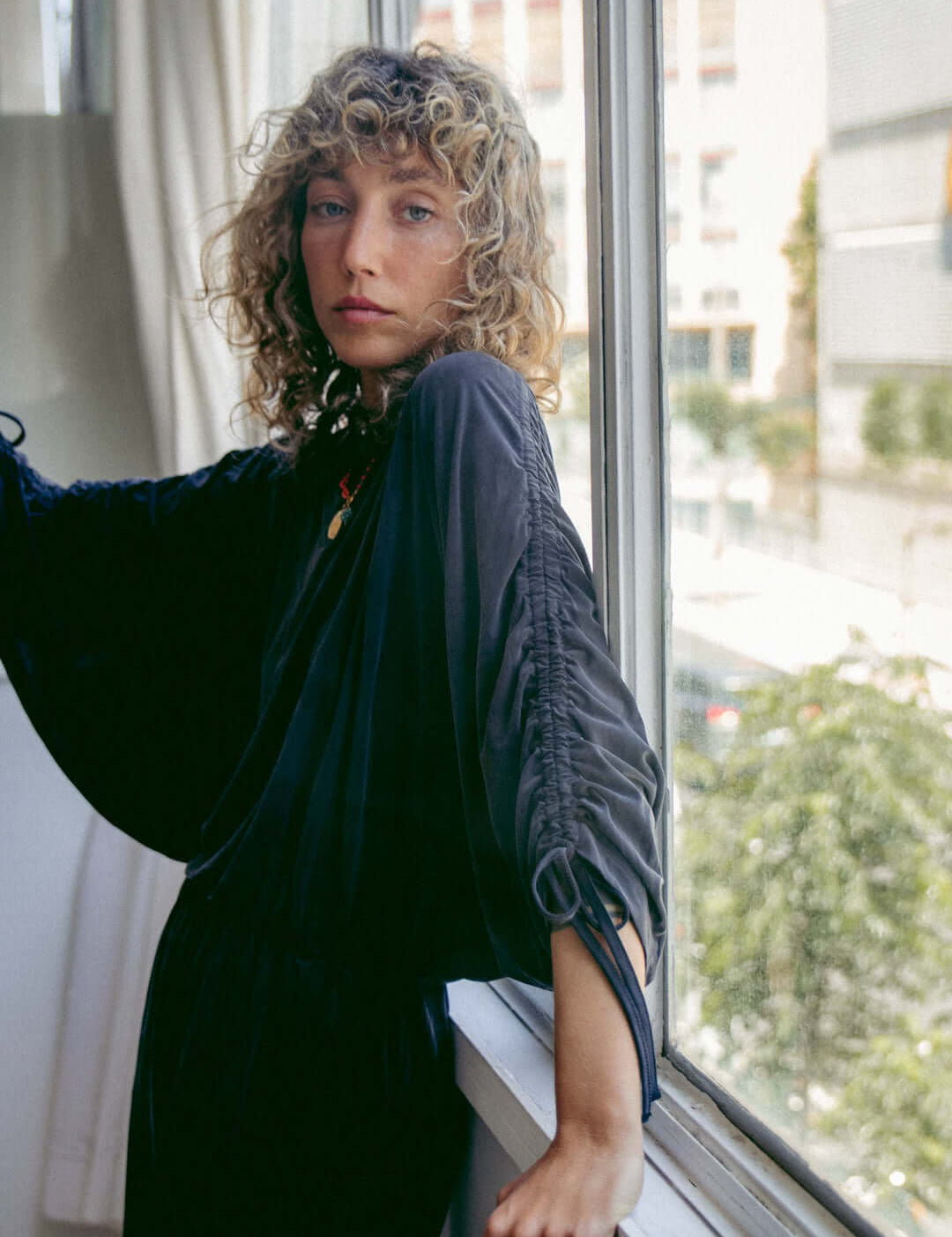 COSSAC - BATWING JUMPSUITS | SLATE BLACK