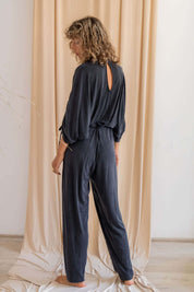 COSSAC - BATWING JUMPSUITS | SLATE BLACK