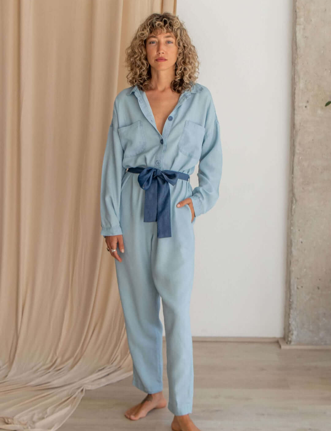COSSAC - THE JUMPSUIT | PALE BLUE