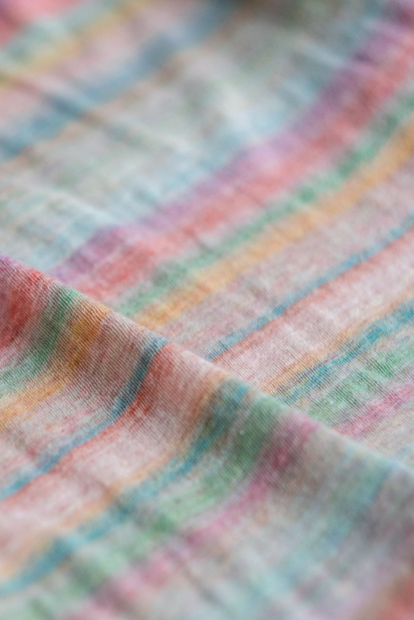 CREST - Fabric of Tsuri Rainbow L/S Pocket T-Shirt