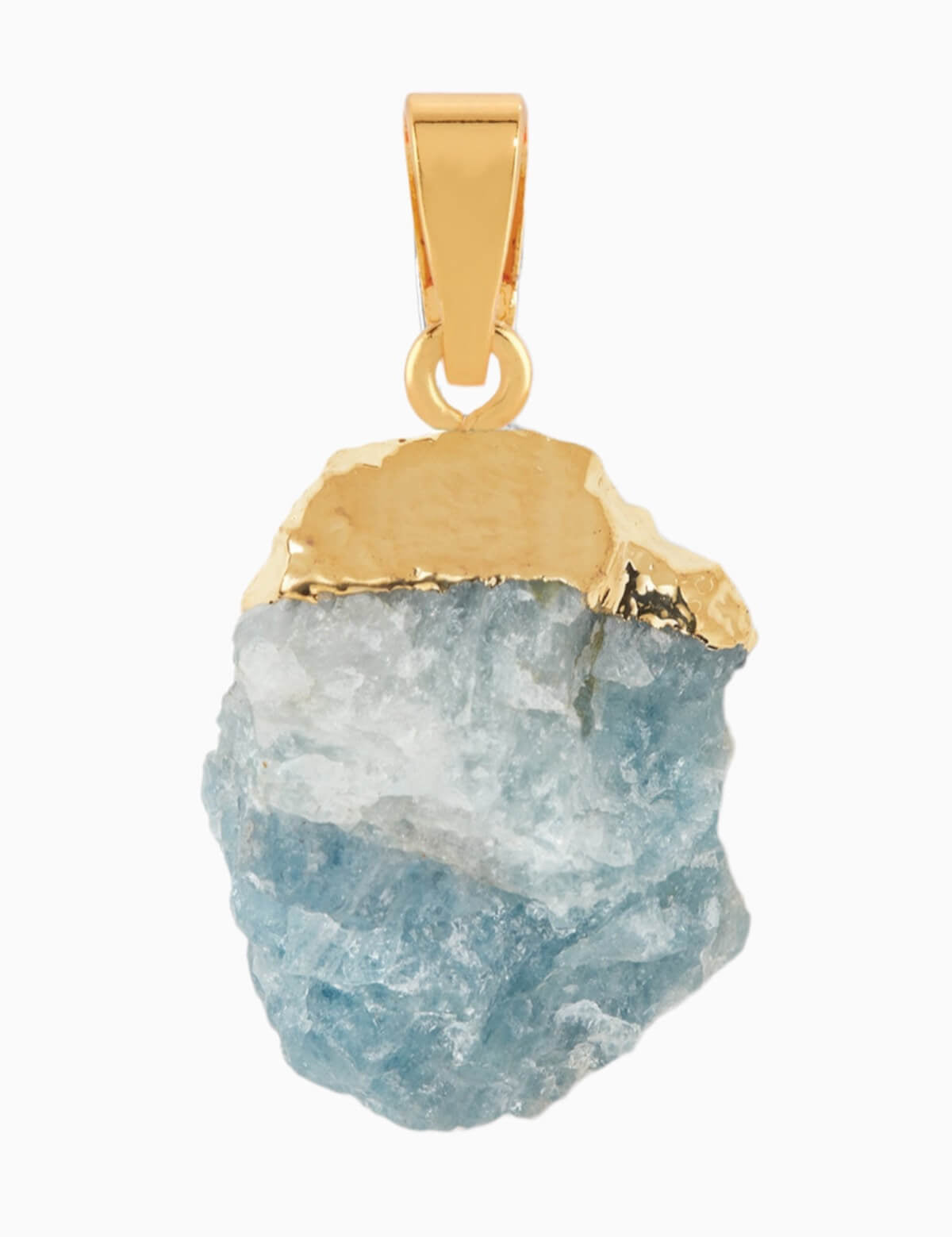 CRYSTAL HAZE - Aquamarine Pendant