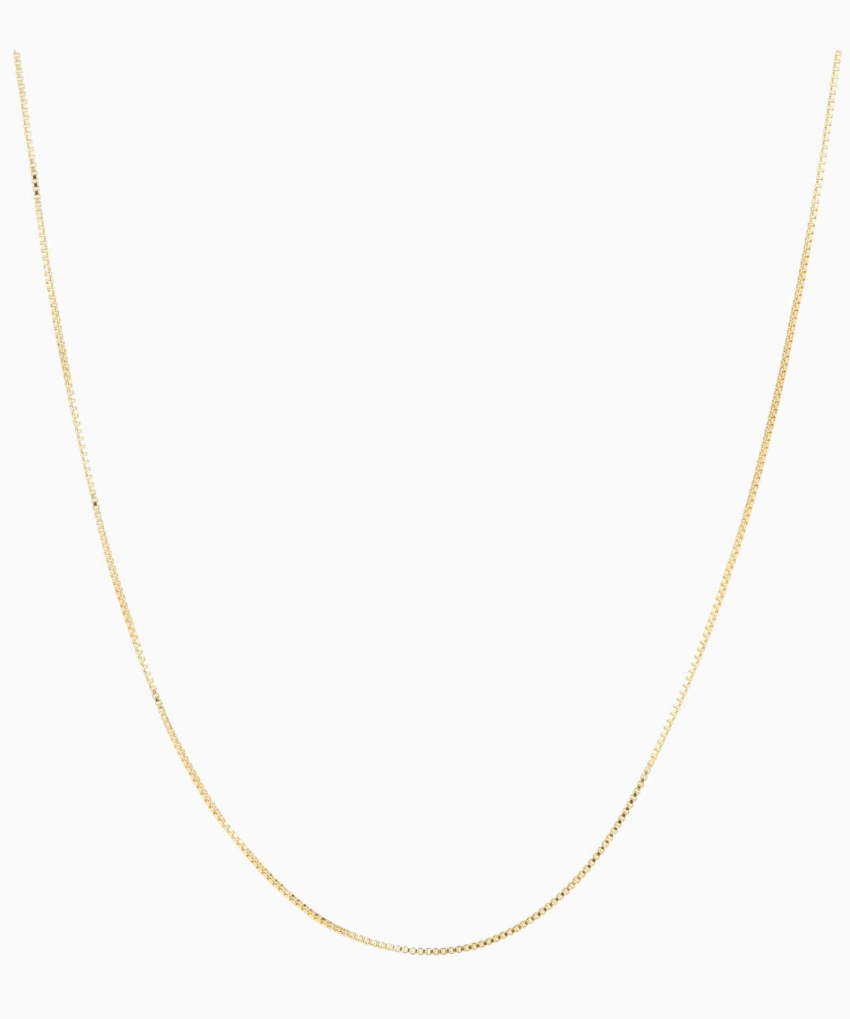 CRYSTAL HAZE - Box chain | gold plated