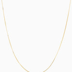 CRYSTAL HAZE - Box chain | gold plated