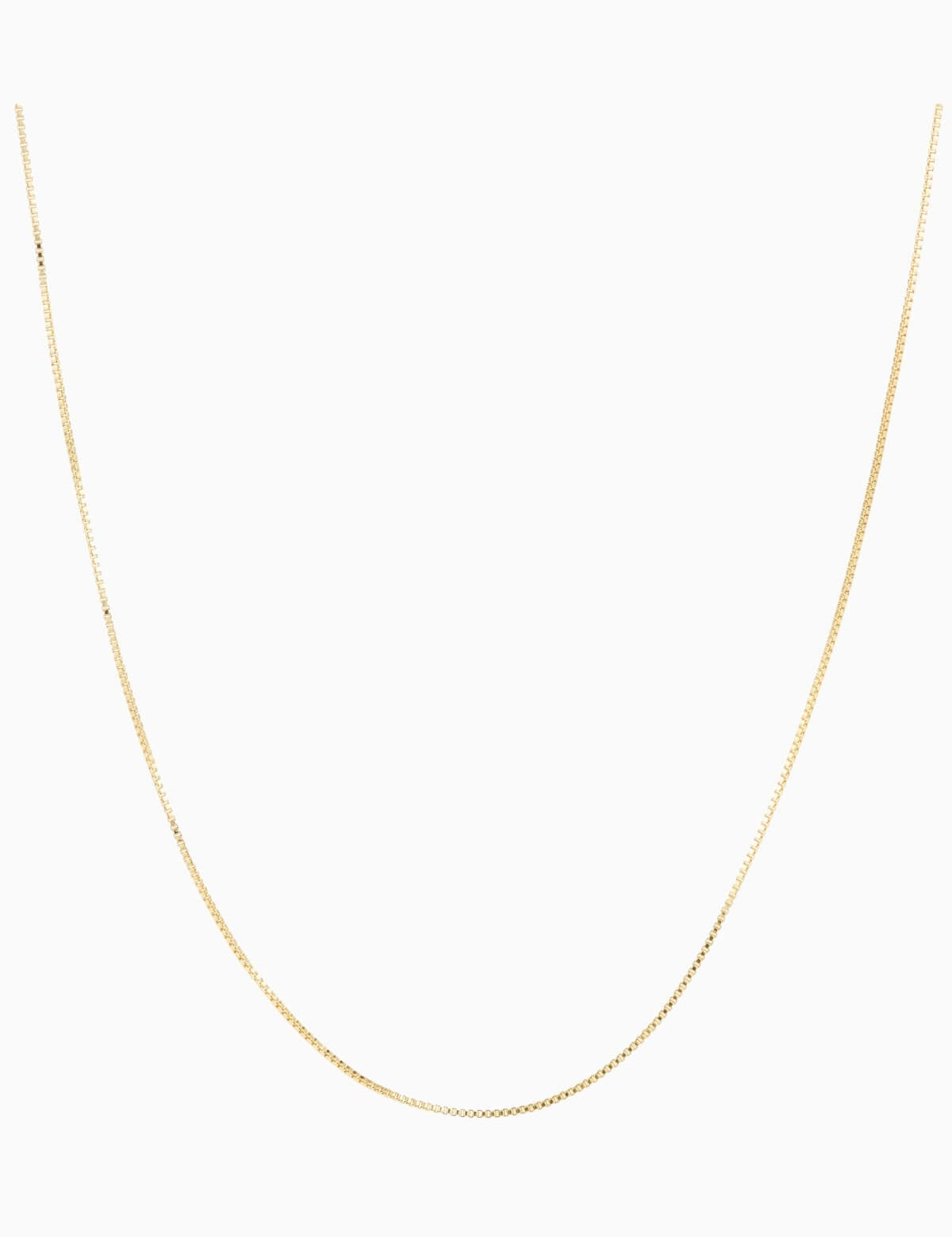 CRYSTAL HAZE - Box chain | gold plated