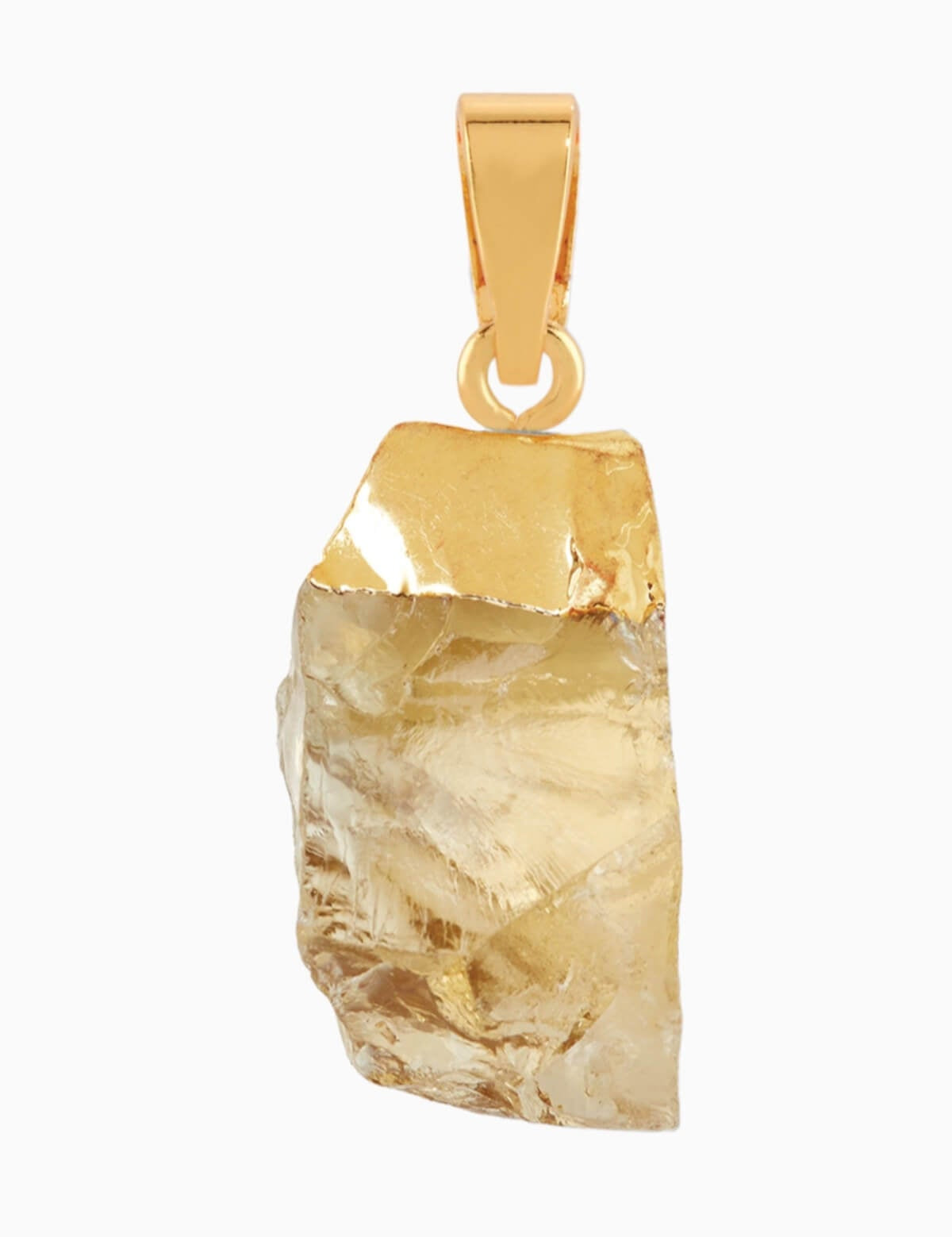 CRYSTAL HAZE - Citrine Crystal Pendant