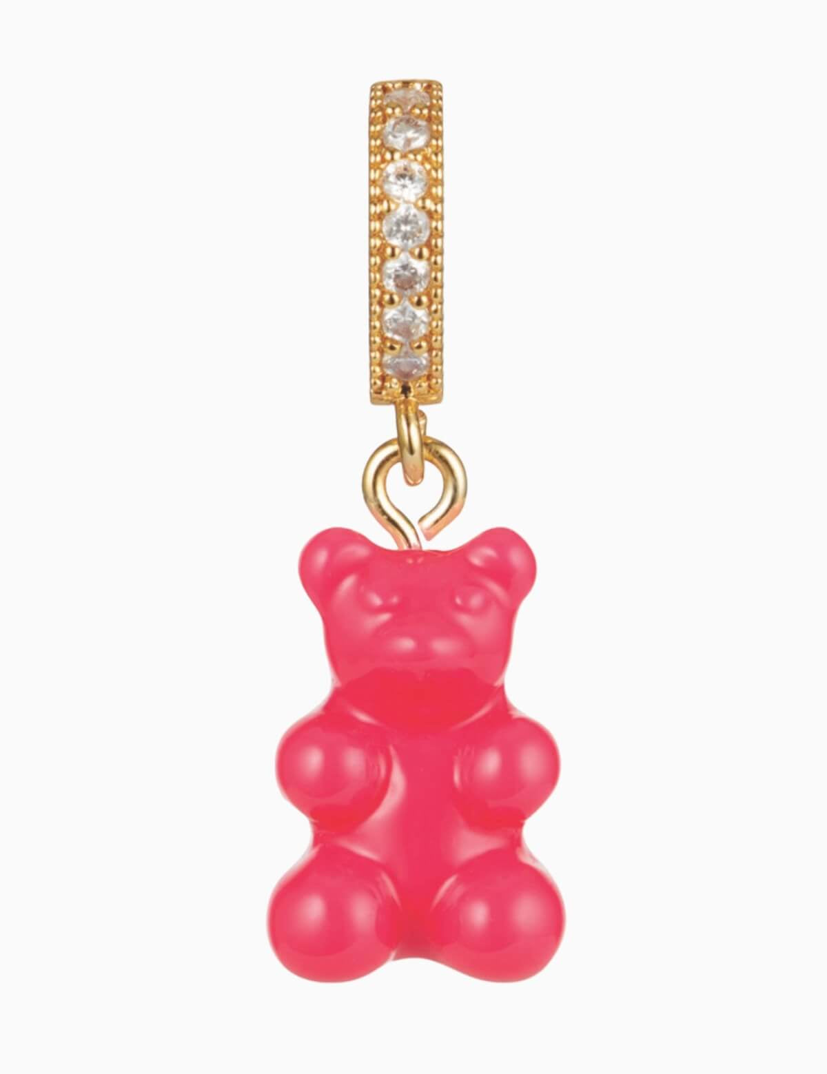CRYSTAL HAZE - Pave Nostalgia Bear Pendant | Cosmopolitan