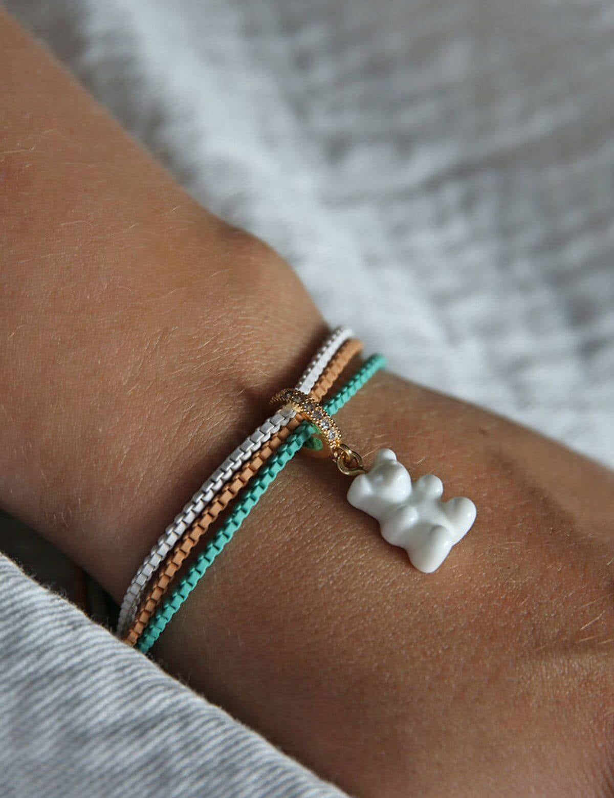 CRYSTAL HAZE - Plastalina Bracelet