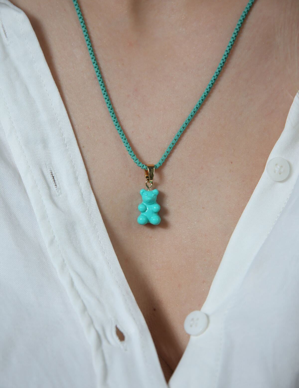 CRYSTAL HAZE - Plastalina Necklace