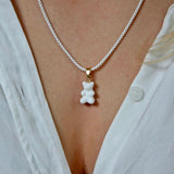 CRYSTAL HAZE - Plastalina Necklace