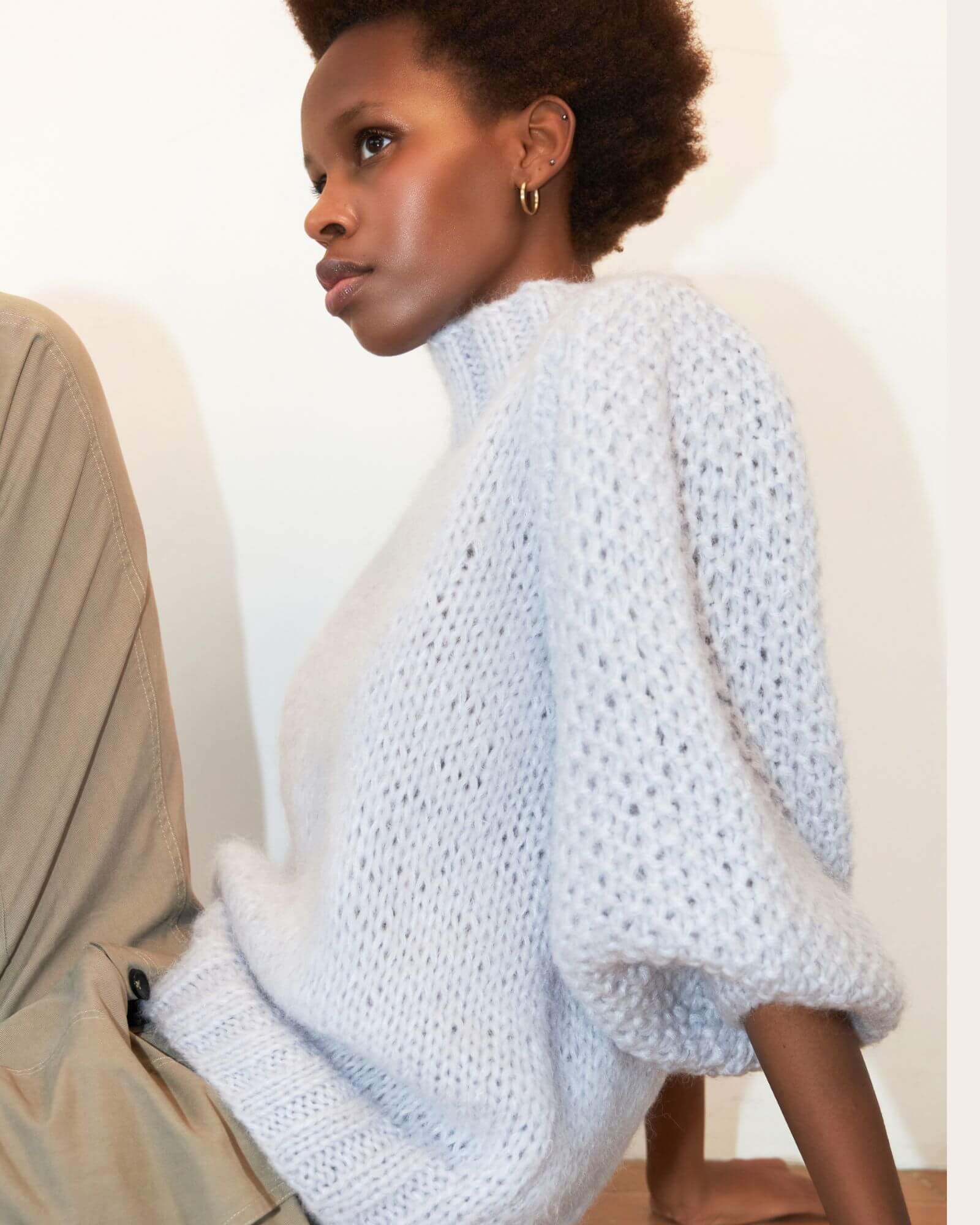 DAWN & DARE - Faye Pullover | Light Grey
