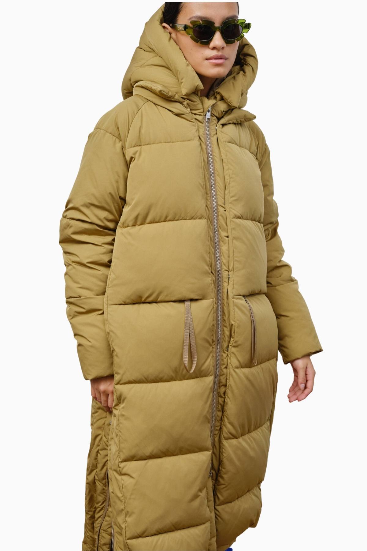 EMBASSY OF BRICKS & LOGS - LOURDES Puffer Coat | Olive