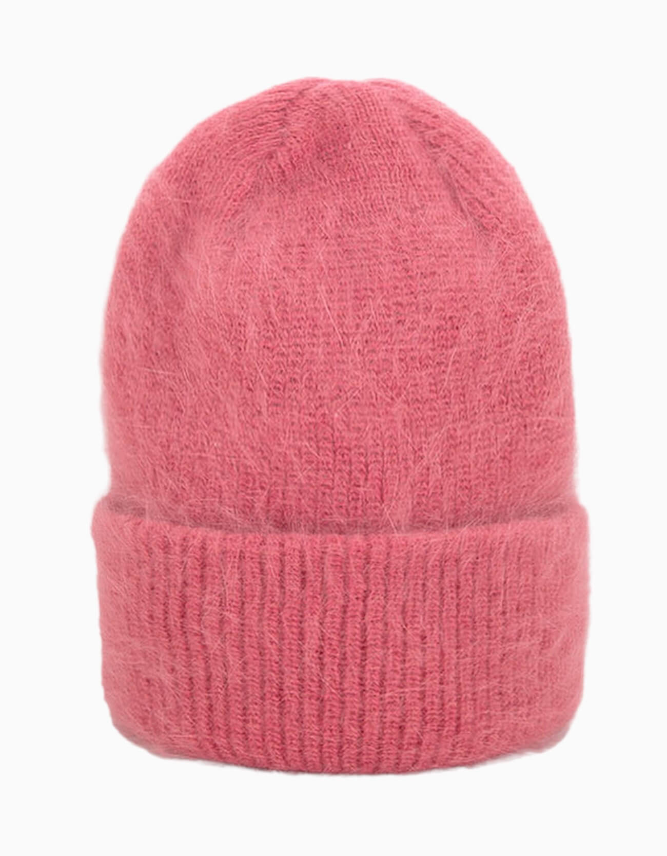 EMIN + PAUL - Angora Wool Beanie | Sorbet Pink
