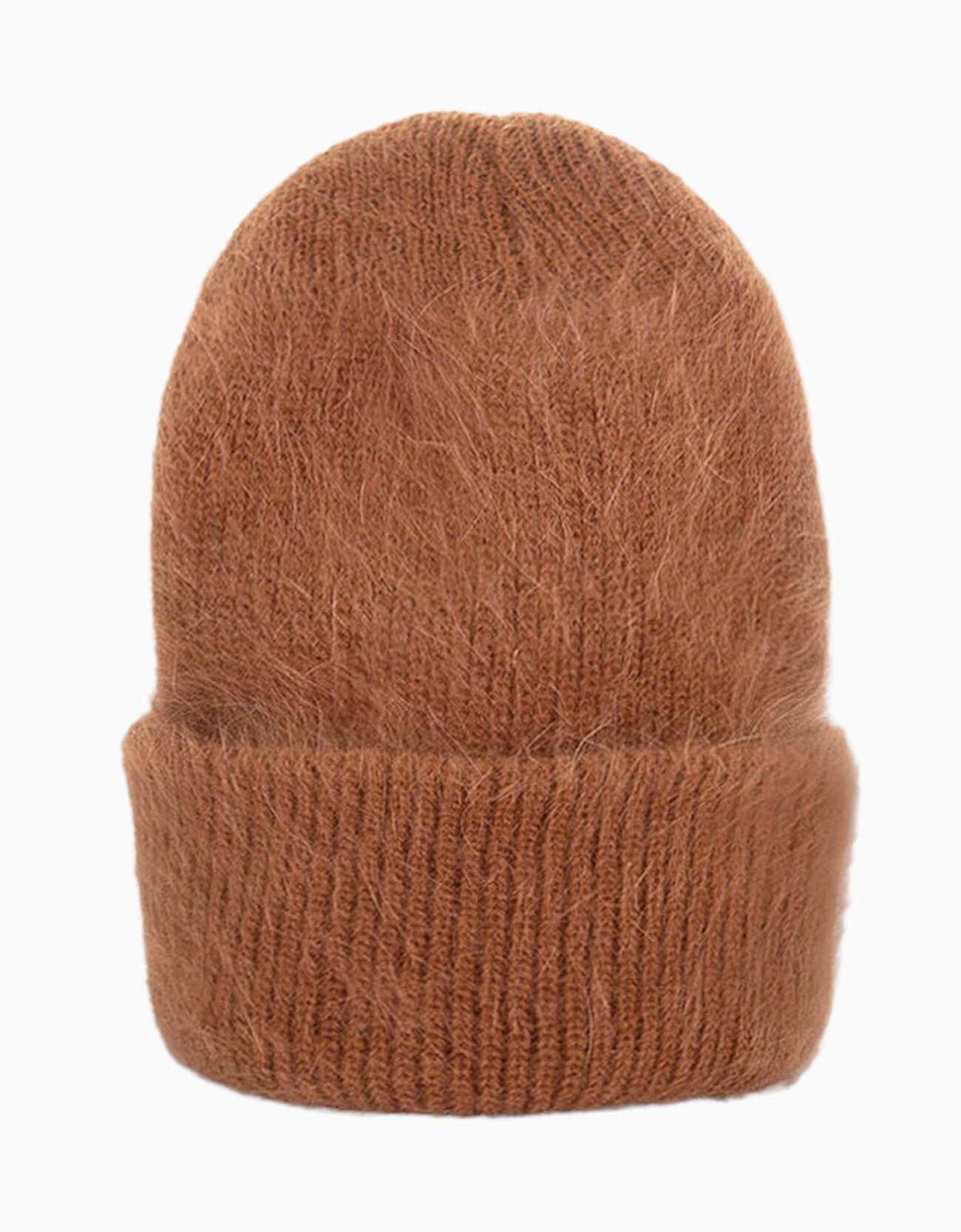 EMIN + PAUL - Angora Wool Beanie | Toffee