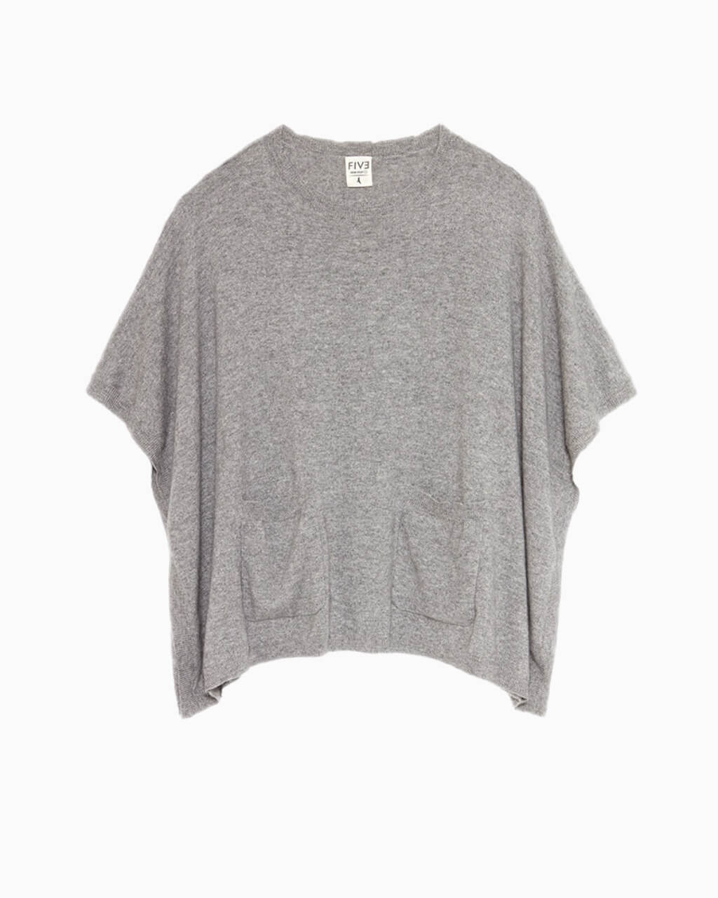 FIVE JEANS - Cashmere Poncho | Grey