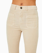 FIVE JEANS - Luna Cord Trousers | Ecru
