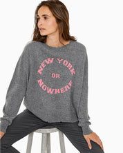 FIVE JEANS - New York Cashmere Blend Sweater | Grey