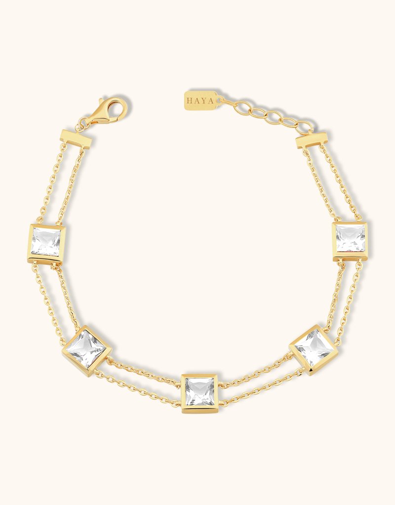 HAYA - Ezra - White Quartz Bracelet