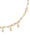 HYPSO PARIS - 3 Things gold plated Necklace zoomed in