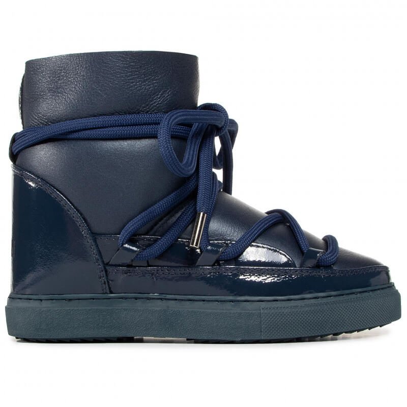 INUIKII - Gloss Royal Sneakers | Navy Blue