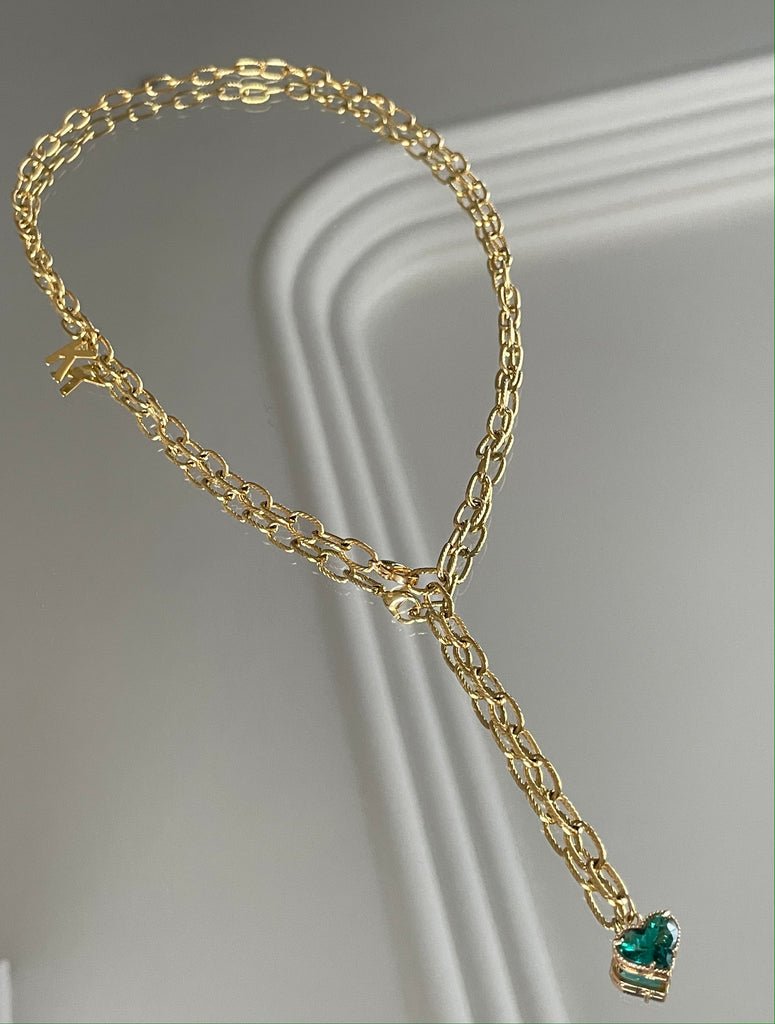 KARMA BY HANNA - Green lover Necklace