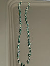 KARMA BY HANNA - Malachite Glasses Chain | Green