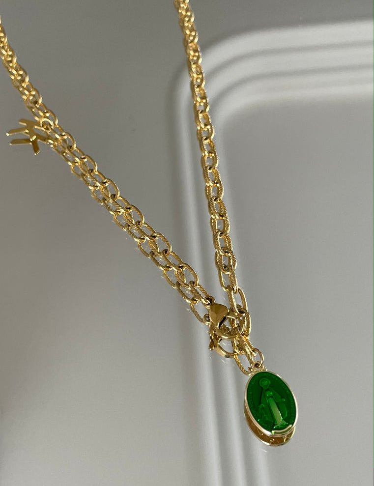 KARMA BY HANNA - Maria Verde Necklace