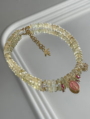 KARMA BY HANNA - Preciozo Citrine Necklace