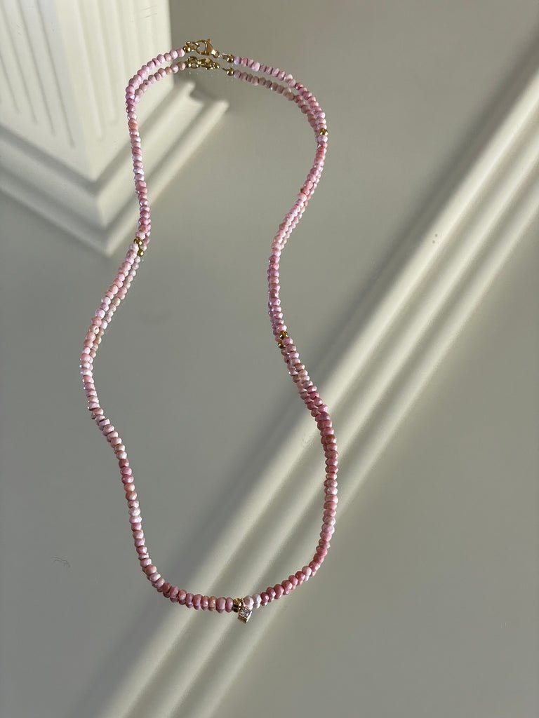 KARMA BY HANNA - Quadra Rhodochrosite Necklace / Bracelet