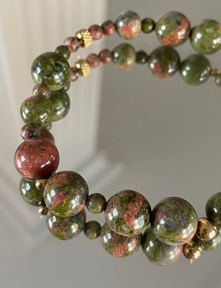 KARMA BY HANNA - Ragazzo Unakite Bracelet
