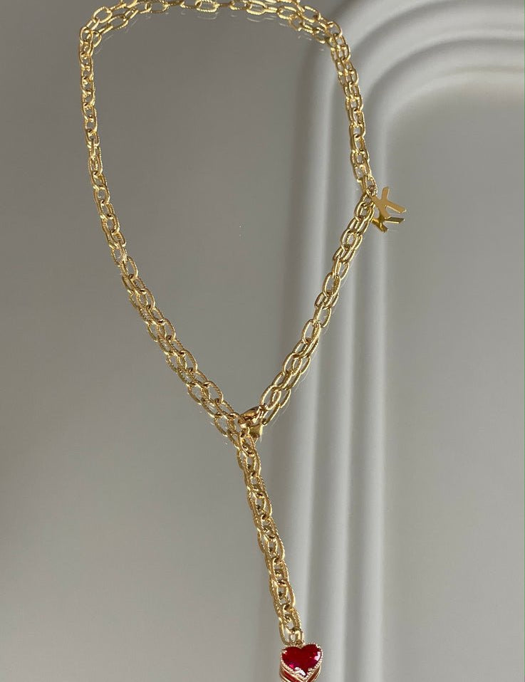 KARMA BY HANNA - Red Lover Necklace