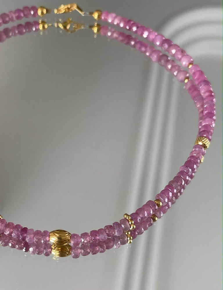 KARMA BY HANNA - Simply Rubis Necklace