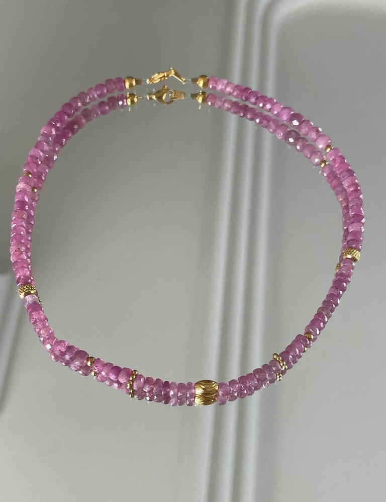 KARMA BY HANNA - Simply Rubis Necklace