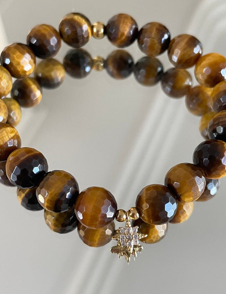 KARMA BY HANNA - Stella Eye of the Tiger Bracelet