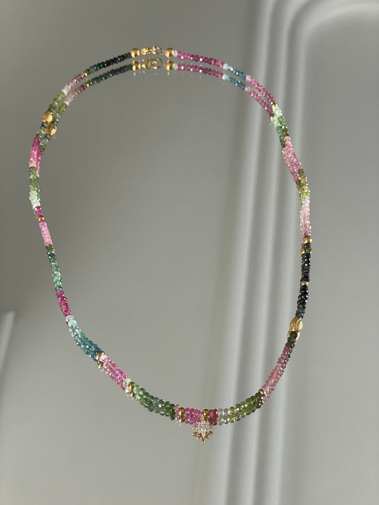 KARMA BY HANNA - Stella Tourmaline Necklace / Bracelet