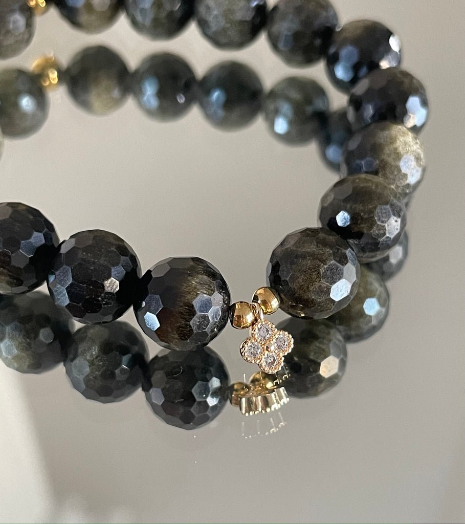 KARMA BY HANNA - The lucky Obsidian Bracelet