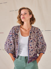 MABE - Rosa Floral Print Jacket | Multicolour