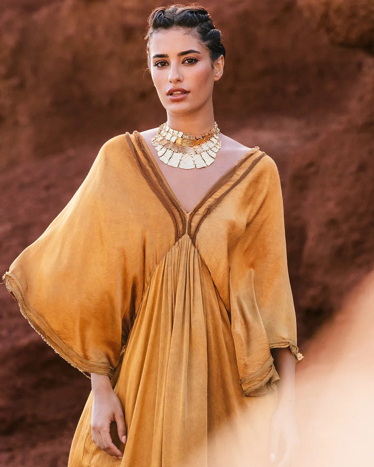 Mesdemoisellesparis - Dress Volra - Ocre