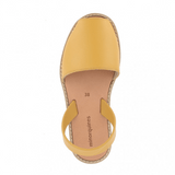 MINORQUINES - Avarca | Leather Golden