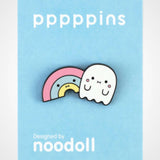NOODOLL - RICEBOO Rainbow Enamel Pin