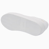 Underside of the Nubikk Jolie white leather sneaker, showing the smooth pale sole.