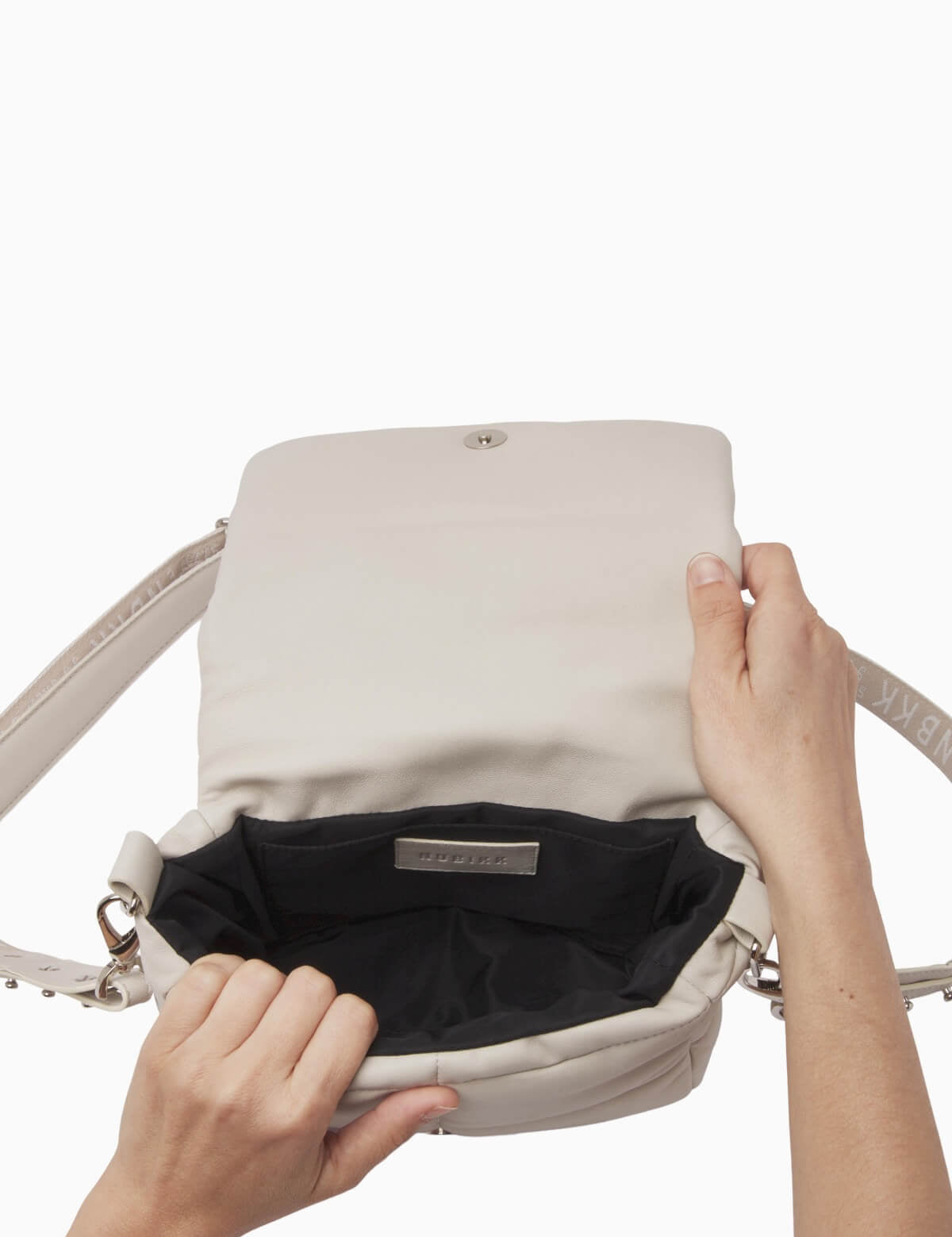 NUBIKK - May Leather Bag | Beige