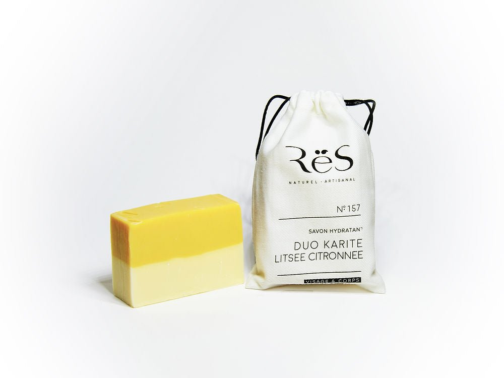 RES NATURAL - Shea Butter + Exotic Verbena Soap Duo - Luxurious Bath Essentials