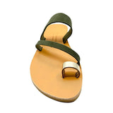 SHOPPING THERAPY - EPIDAVROS Nubuck Sandals | Khaki