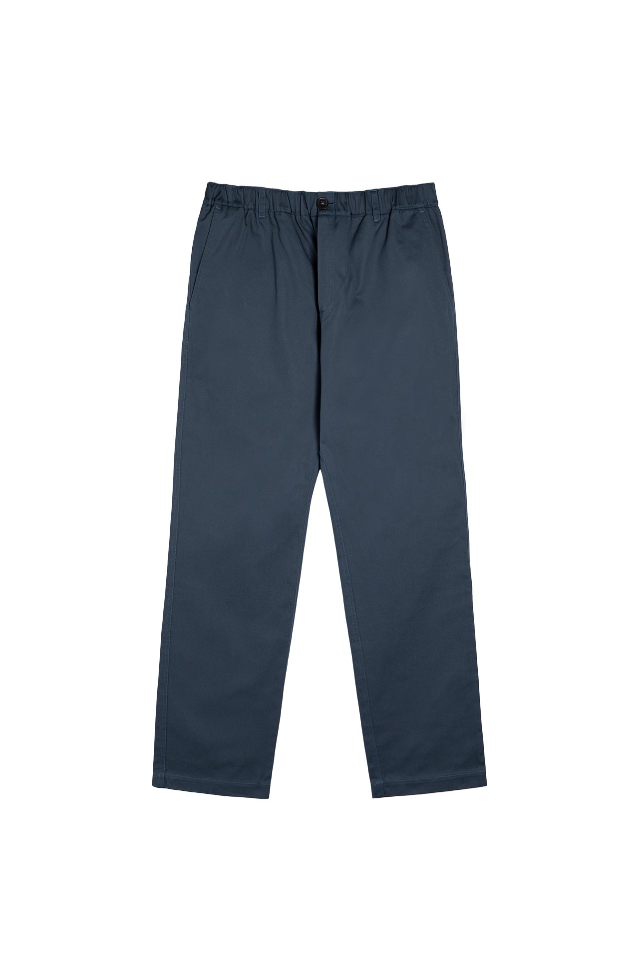 Relaxed-fit easy pants in Japanese cotton twill, made in France.