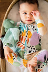 Baby wearing TILOUCO - Organic Cotton Baby Pyjamas | Tropic