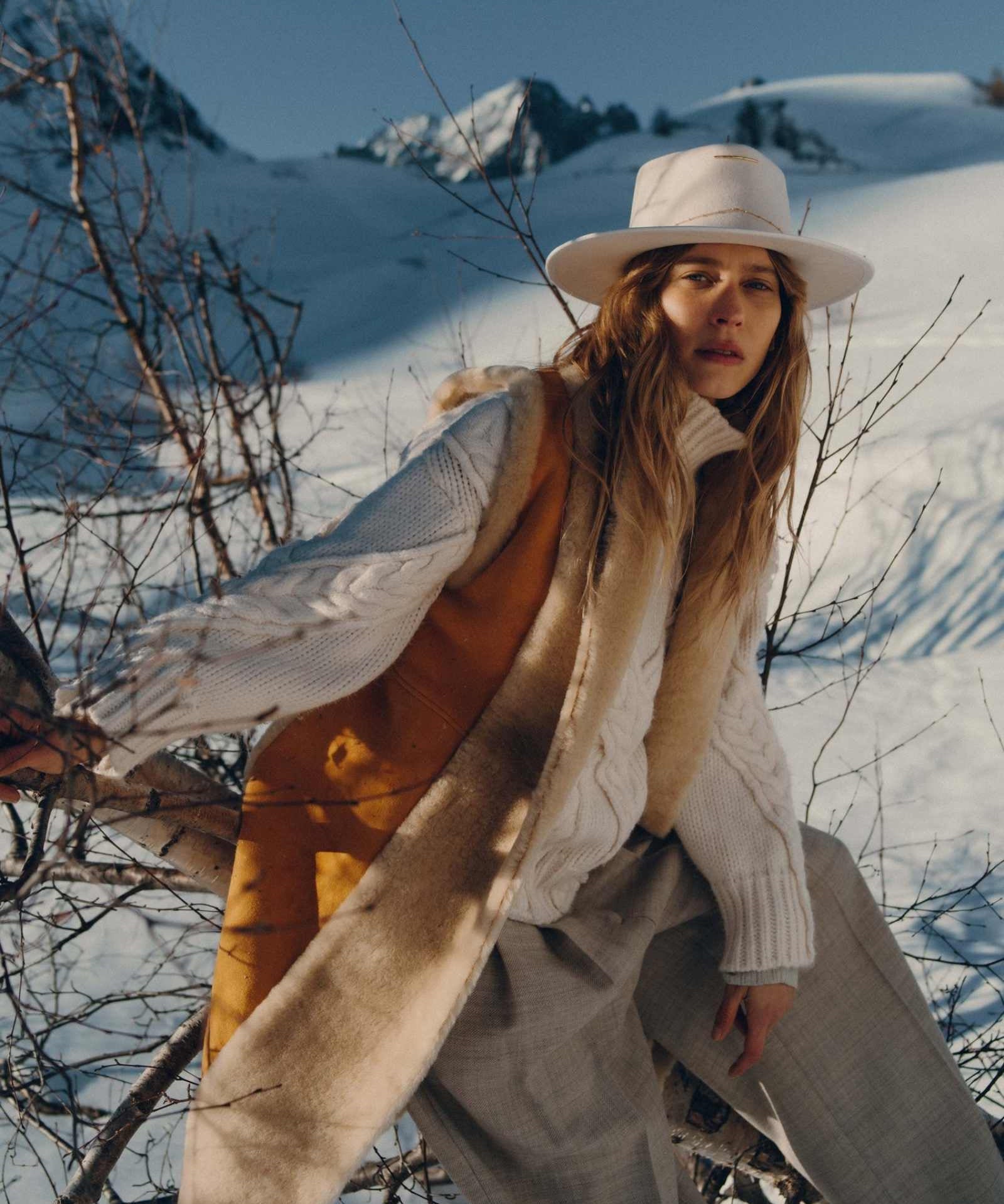 VAN PALMA - ANNA Felt Fedora | Off White