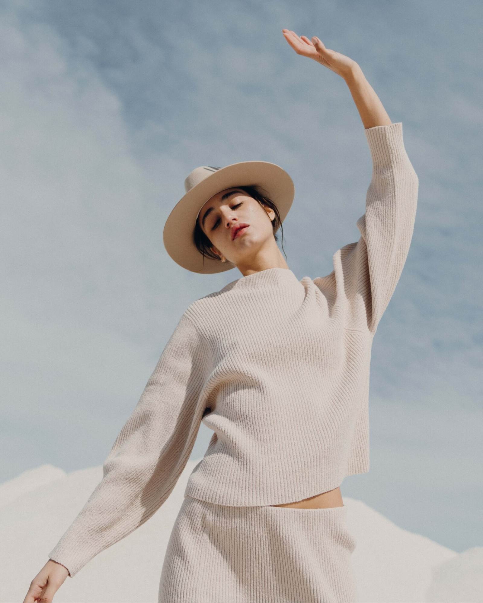VAN PALMA - BASILE Embroidered Fedora | Ivory