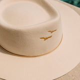 VAN PALMA - GAIA Felt Hat | Off White